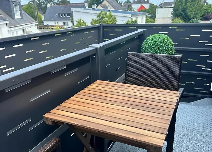 Logoden - Appartement Tout Confort 2 Chambres, Proximite Gare, Parking Prive